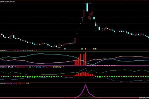 通达信主力资金进出动向监控幅图指标公式
