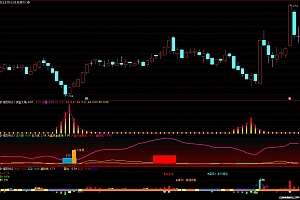 通达信主力资金入场进出监控幅图指标公式