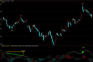 文华财经macd结构背离自动画线公式-期货指标公式大全